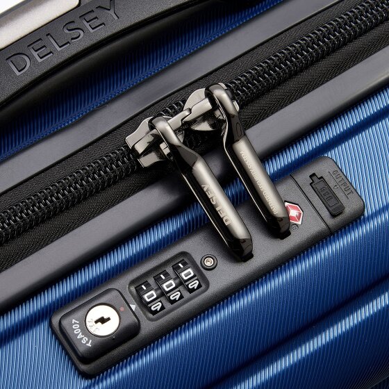 Delsey Paris Shadow 5.0 Slim 4-Wiel Cabin Trolley 55 cm