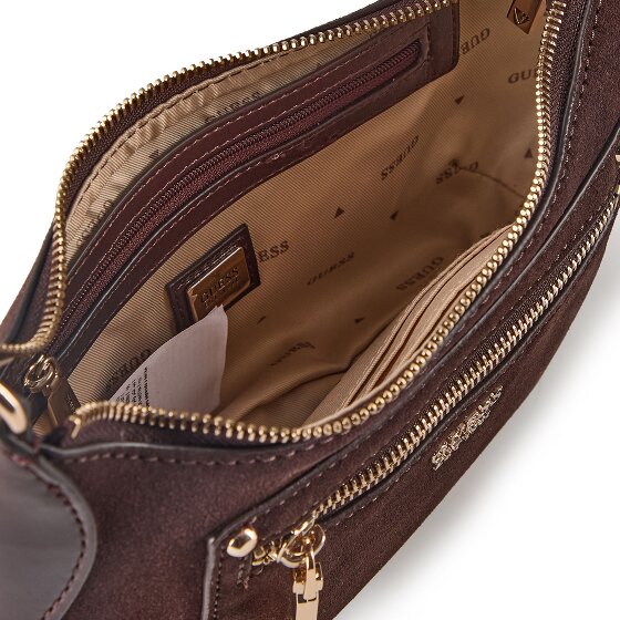 Guess Marsha Schoudertas Leer 25 cm