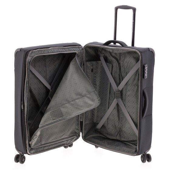 Gladiator 4700 4 wielen Trolley 66 cm met uitbreidingsplooi