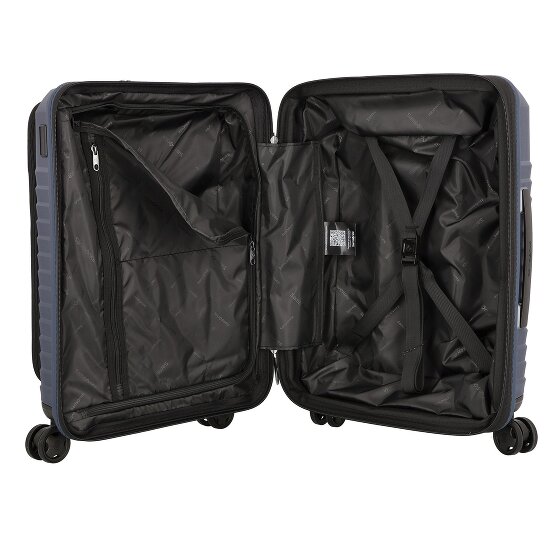 Samsonite Intuo 4 wielen Cabinewagen 55 cm Laptop compartiment met uitbreidingsplooi