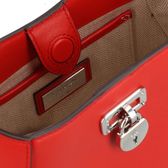 Lauren Ralph Lauren Tanner Mini tas Schoudertas Leer 16 cm