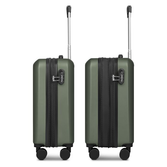 Check.In Paradise 2.0 4 wielen Cabinewagen S 55 cm met uitbreidingsplooi