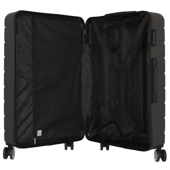 Nowi Bergamo 4 wielen Trolley 75 cm