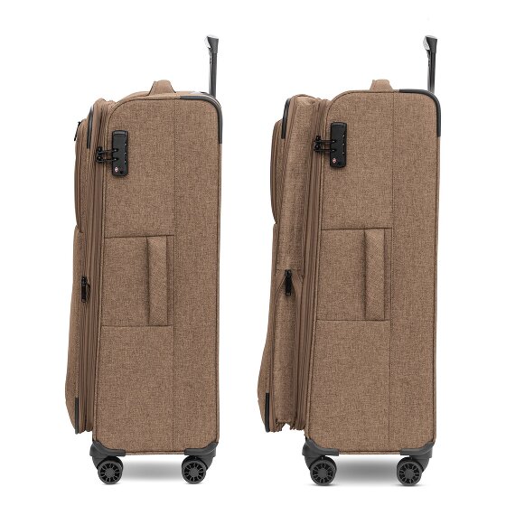 Redolz Essentials 12 LARGE 4 wielen Trolley 79 cm met uitbreidingsplooi