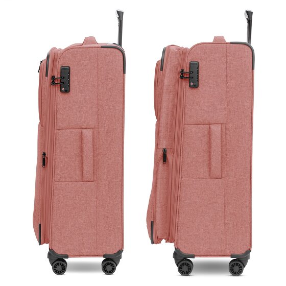 Redolz Essentials 12 LARGE 4 wielen Trolley 79 cm met uitbreidingsplooi