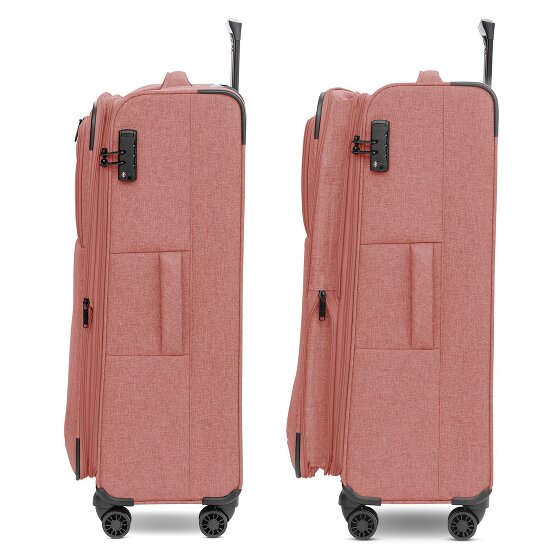 Redolz Essentials 12 LARGE 4 wielen Trolley 79 cm met uitbreidingsplooi