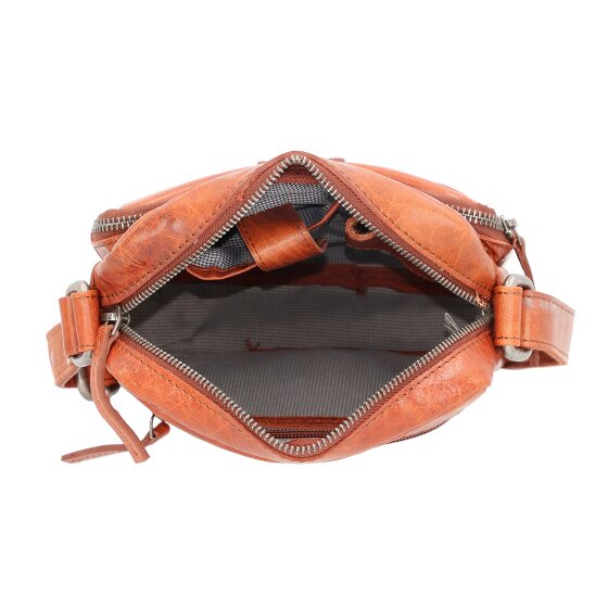 Spikes & Sparrow Schoudertas leer 18 cm