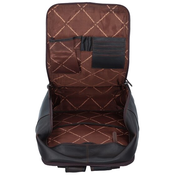 The Chesterfield Brand Wax Pull Up Zakelijke rugzak Leer 40 cm Laptop compartiment