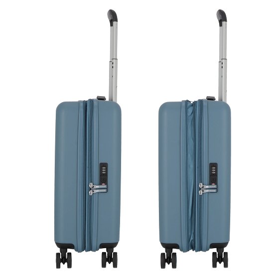 American Tourister Dynabelt 4 wielen Cabinewagen 55 cm met uitbreidingsplooi