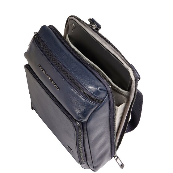 Piquadro Philip Schoudertas Leer 27 cm
