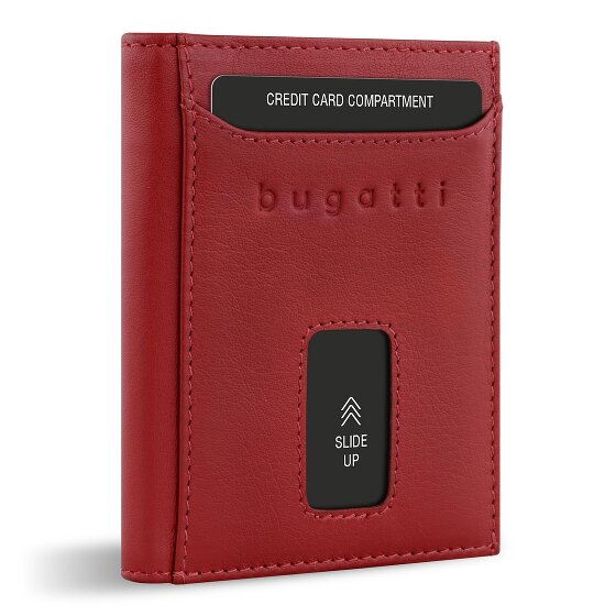 bugatti Secure Slim Portemonnee RFID-bescherming Leer 8 cm