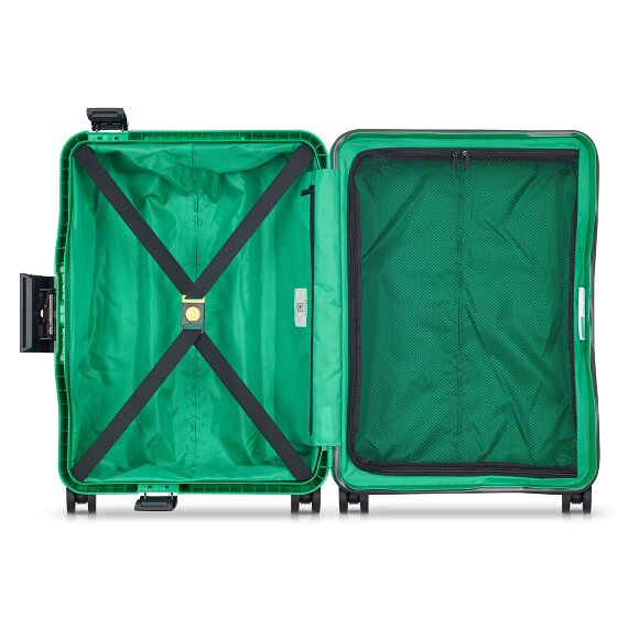 Delsey Paris x United Colors of Benetton Color Block Hardside 4-wiel cabine trolley 55 cm
