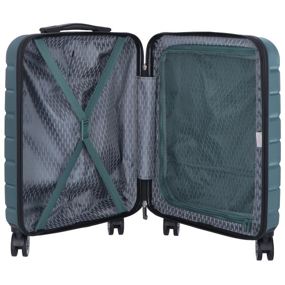Delsey Paris Air Armour 4 rollen cabinewagen Slim Line 55 cm