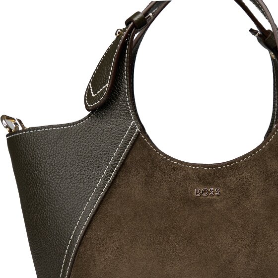 Boss Lenah Schoudertas Leer 22 cm