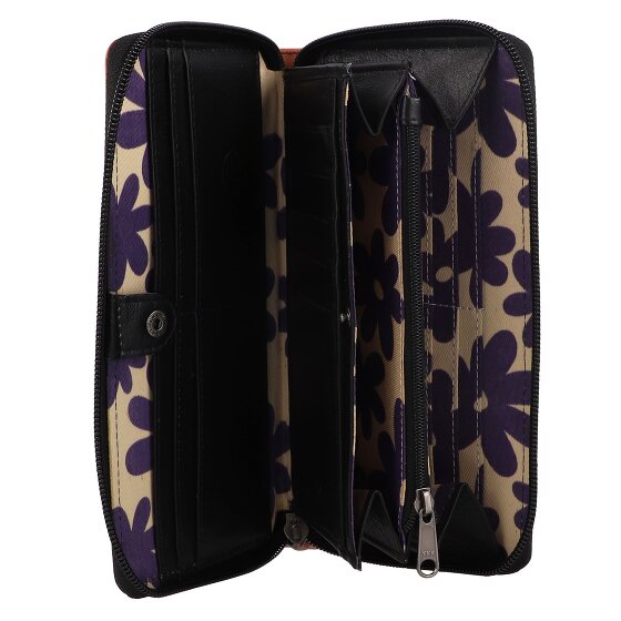 Greenburry Nappa Portemonnee RFID-bescherming Leer 19.5 cm