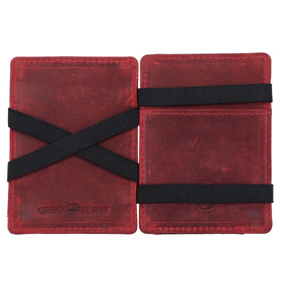 Greenburry Vintage Magische Portemonnee RFID Leer 10 cm