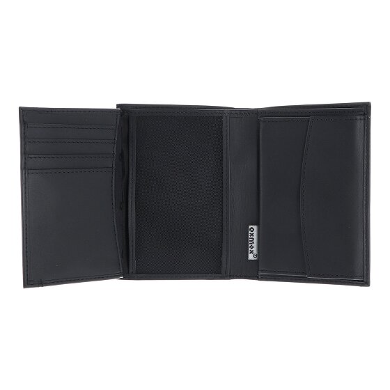 oxmox Leather Portemonnee RFID-bescherming Leder 13 cm