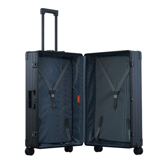 Aleon Traveler Macro trolley met 4 wielen, Aluminium, 77 cm