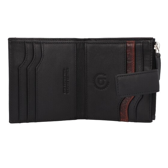 bugatti Corso DeLuxe Portemonnee RFID-bescherming Leer 10 cm