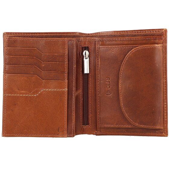 Mika Portemonnee RFID leer 9.5 cm