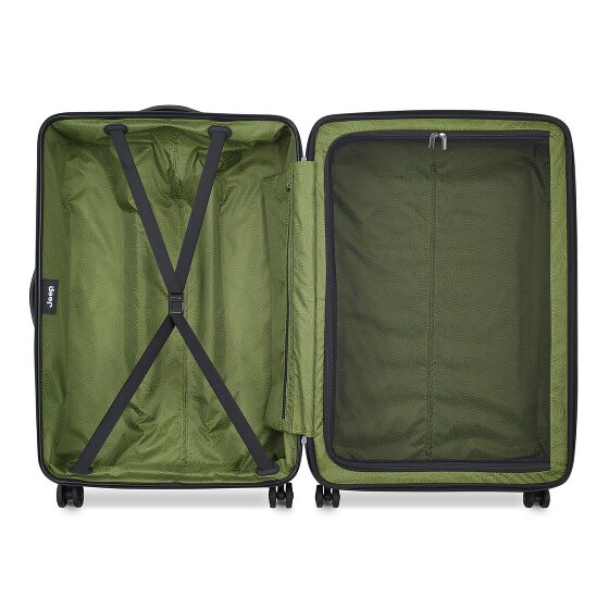 Jeep JH004C 4 wielen Trolley 75 cm met uitbreidingsplooi