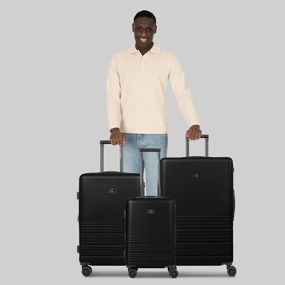 camel active Hanoi 4 wielen Kofferset 3-delig met uitbreidingsplooi