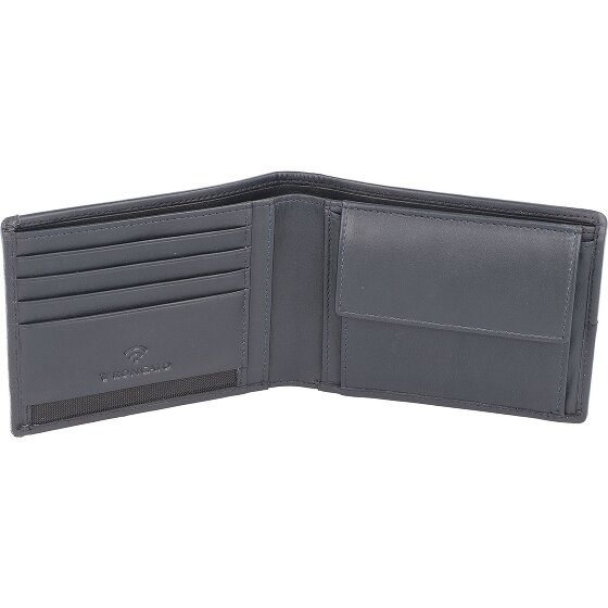 Roncato Argo Portemonnee RFID-bescherming Leer 12.5 cm