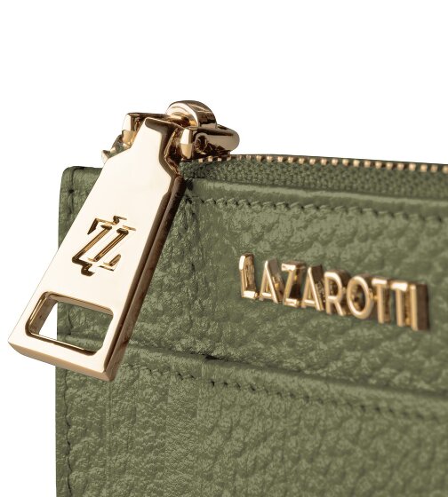 Lazarotti Bologna Leren sleutelhanger Kaarthouder leer 11,5 cm met air tag compartiment
