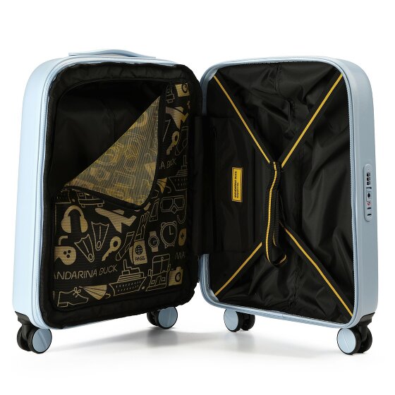Mandarina Duck Logoduck + 4 wielen Cabinewagen S 55 cm