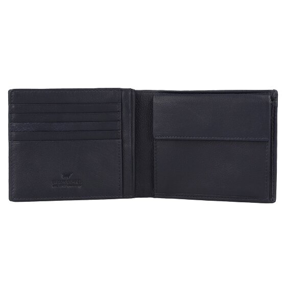 Braun Büffel Henry Portemonnee Leer 12 cm