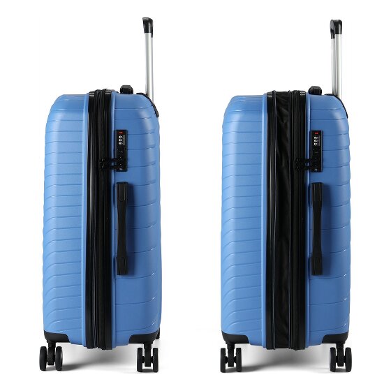 Benzi 5808 4 wielen Trolley 65 cm met uitbreidingsplooi