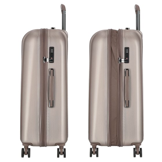 Polestream Moonrock 4 wielen Trolley L 78 cm met uitbreidingsplooi