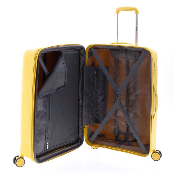 Gladiator 0800 4 wielen Trolley 65 cm met uitbreidingsplooi