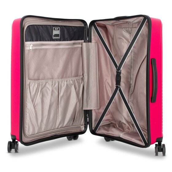 d&n Travel Line 4000 4-wielige trolley 66 cm