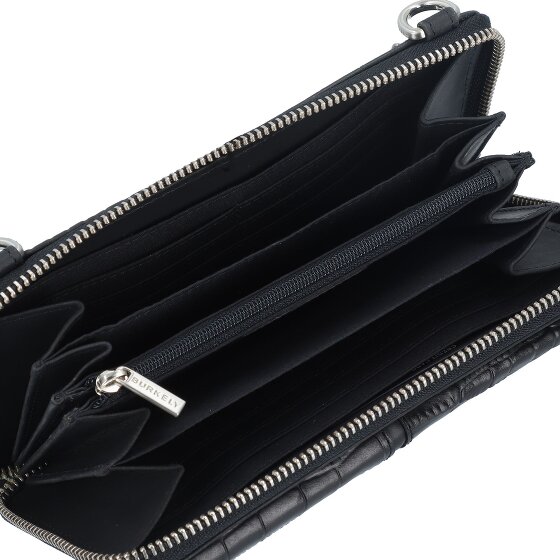 Burkely Cool Colbie Clutch Portemonnee RFID Leer 20 cm