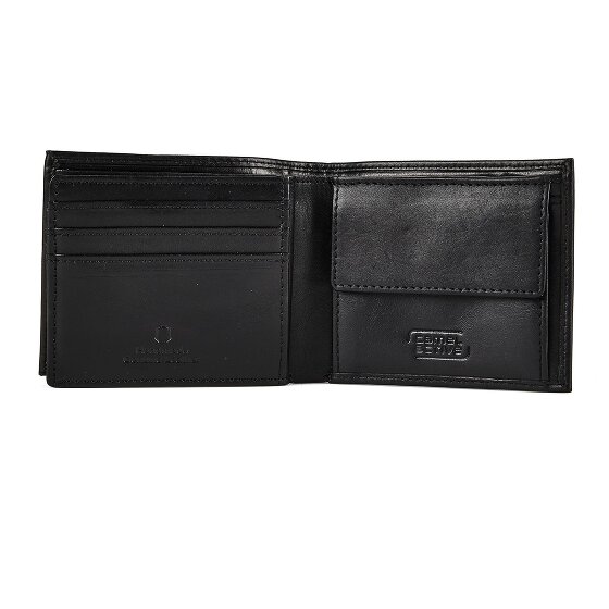 camel active Wood Portemonnee RFID-bescherming Leder 10.5 cm