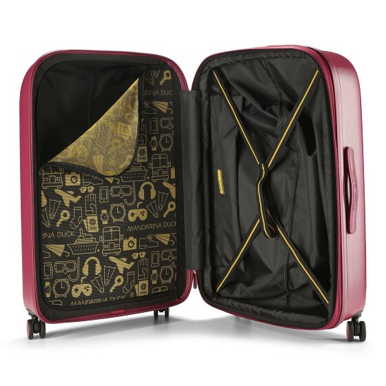 Mandarina Duck Logoduck + 4 wielen Trolley L 75 cm