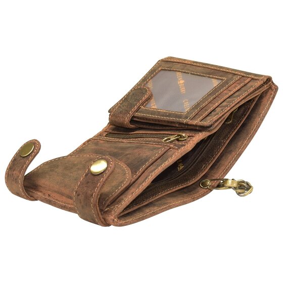 Greenburry Vintage Indiase Portemonnee Leer 10 cm