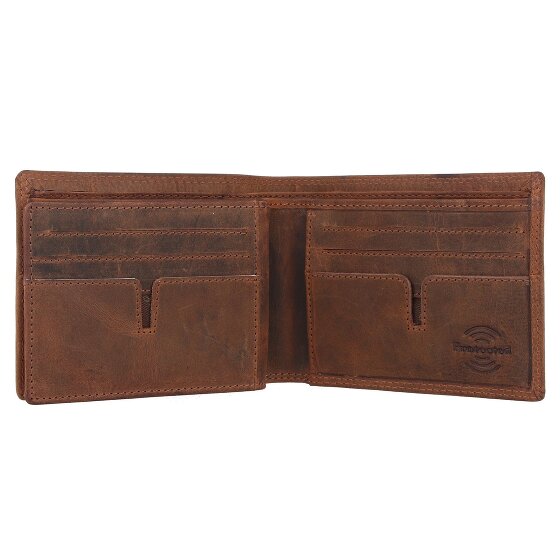 Greenland Nature Montenegro Portemonnee RFID Leer 12 cm Greenland Nature Montenegro Portemonnee RFID Leer 12 cm