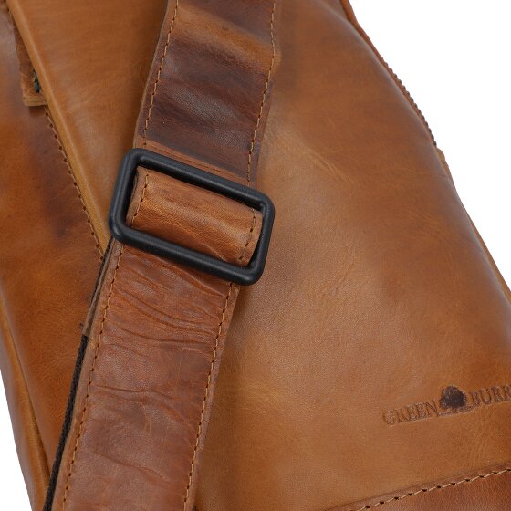 Greenburry Newport schoudertas leer 33 cm