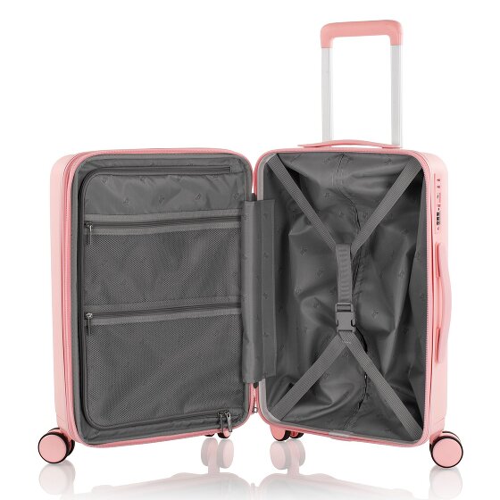 Heys Pastel 4 wielen Cabinewagen S 53 cm met uitbreidingsplooi