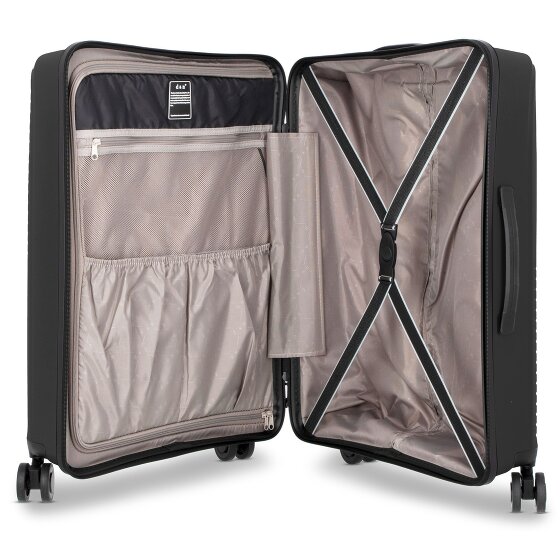 d&n Travel Line 4000 4-wielige trolley 66 cm