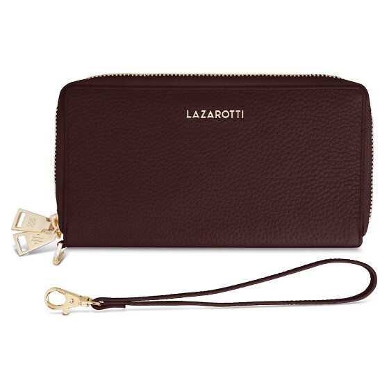 Lazarotti Bologna Leather Portemonnee RFID-bescherming Leer 20 cm