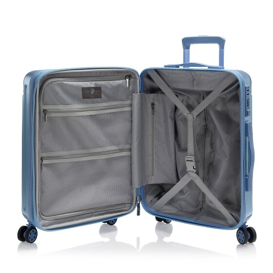 Heys Alumix 4 wielen Cabinewagen S 55 cm met uitbreidingsplooi