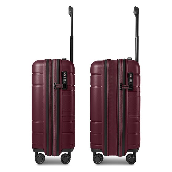 Redolz Essentials 11 4 wielen Cabinewagen 55 cm met uitbreidingsplooi