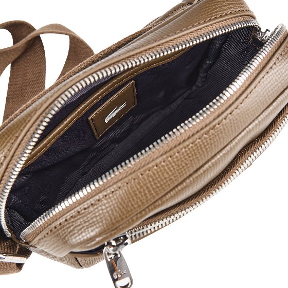Lacoste Ossian Crossbody tas Leder 19 cm