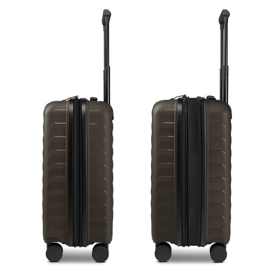 d&n Toronto 4 wielen Cabinewagen S 54 cm met uitbreidingsplooi