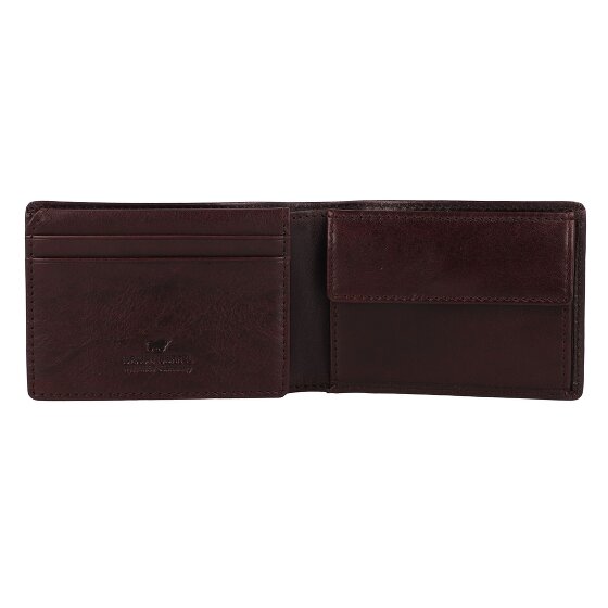 Braun Büffel Arezzo Portemonnee RFID-bescherming Leer 10.5 cm