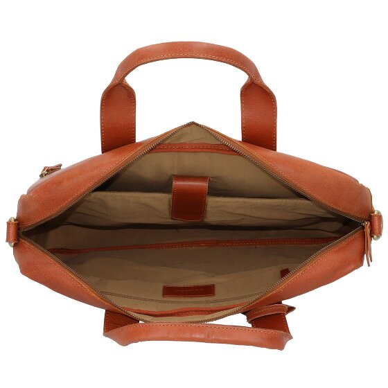 Burkely Vintage River aktetas Leer 41 cm Laptopcompartiment