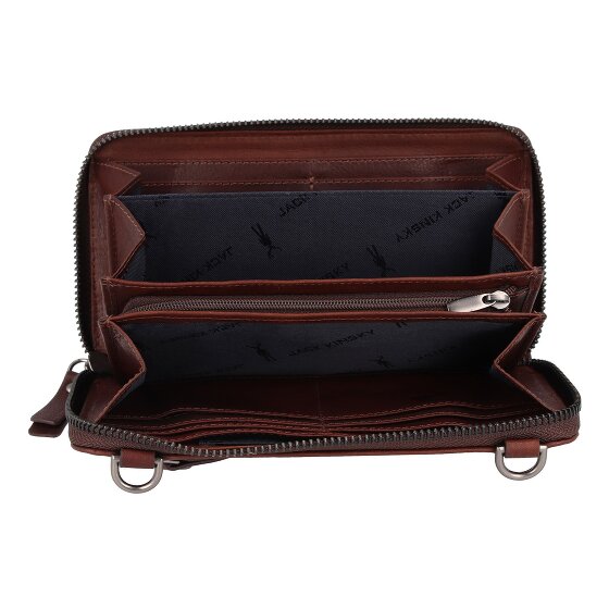 Jack Kinsky Portemonnee Leer 19 cm